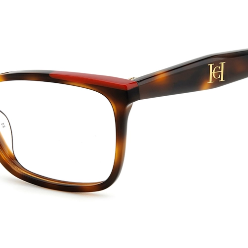 Óculos de Grau Carolina Herrera HER 0202/G O63 5615 R Acetato Marrom Mesclado