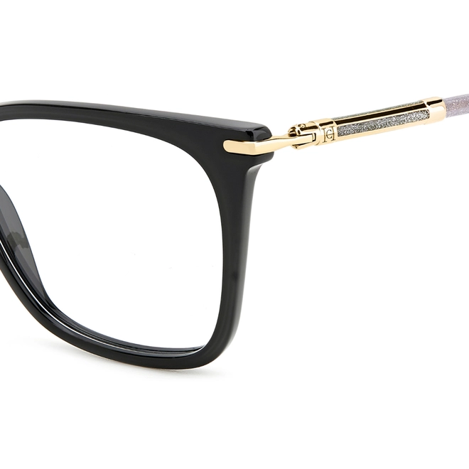 Óculos de Grau Carolina Herrera HER 0232 P9X 5315 R Acetato Preto 4