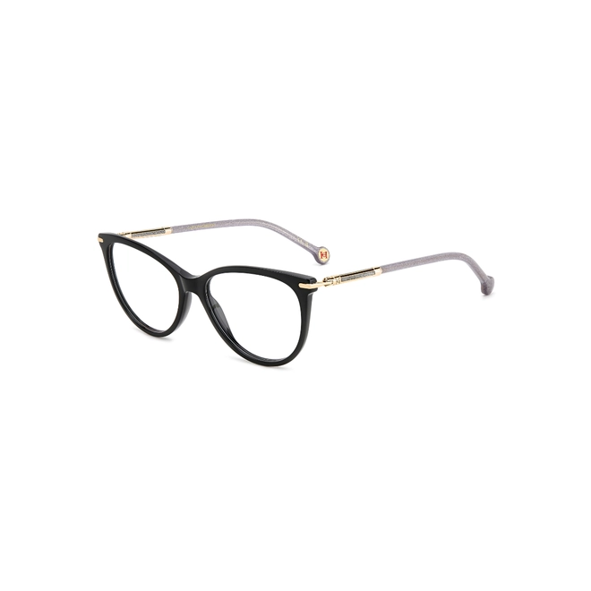 Óculos de Grau Carolina Herrera HER 0231 P9X 5516 R Acetato Preto 1