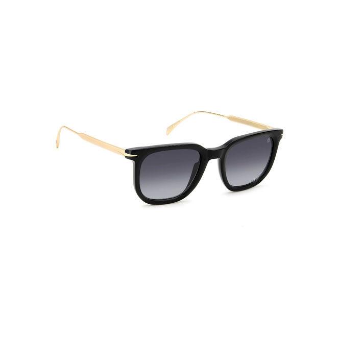 Óculos de Sol David Beckham DB 7119/S 2M2 519O S Acetato Preto com lentes na cor Cinza Escuro Degradê 3