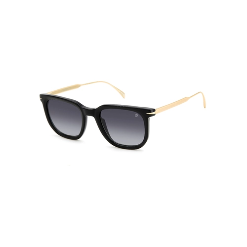 Óculos de Sol David Beckham DB 7119/S 2M2 519O S Acetato Preto com lentes na cor Cinza Escuro Degradê