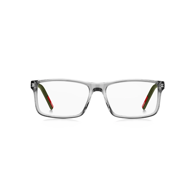 Óculos de Grau Hugo Boss HG 1262 3U5 5516 R Acetato Cinza Transparente 2