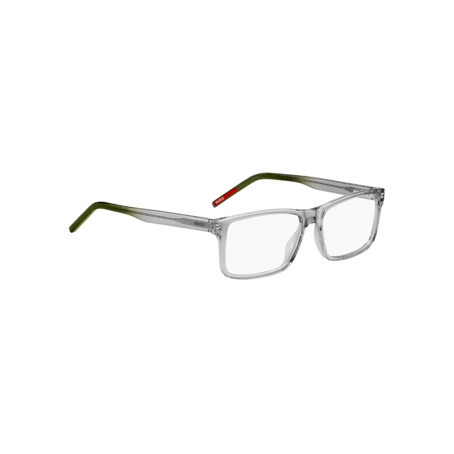 Óculos de Grau Hugo Boss HG 1262 3U5 5516 R Acetato Cinza Transparente 3