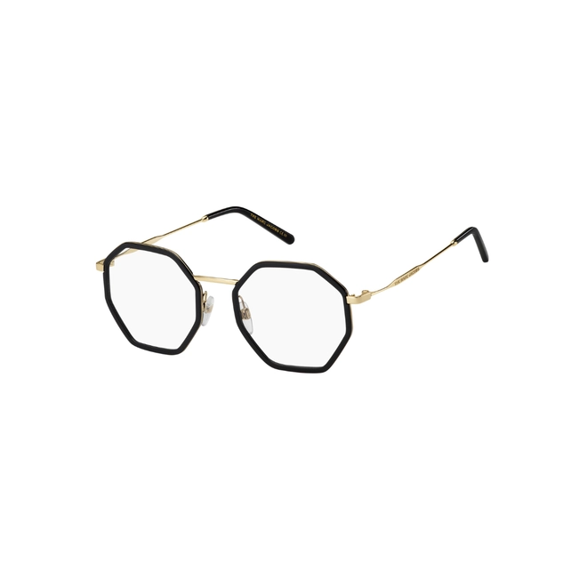 Óculos de Grau Marc Jacobs MARC 538 807 5019 R Acetato e Metal Preto com Dourado 1