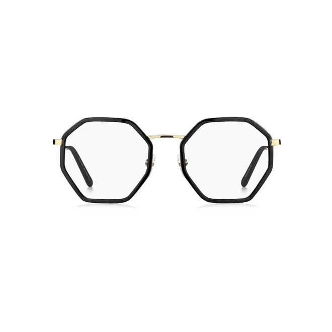Óculos de Grau Marc Jacobs MARC 538 807 5019 R Acetato e Metal Preto com Dourado 2