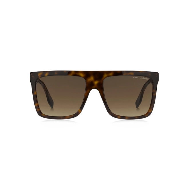 Óculos de Sol Marc Jacobs MARC 639/S 086 57HA S Acetato Marrom Mesclado com lentes na cor Marrom Degradê 2