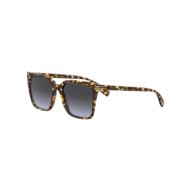 Óculos de Sol Marc Jacobs MJ 1094/S 086 55GB S Acetato Marrom Mesclado com lentes na cor Cinza Degradê 1