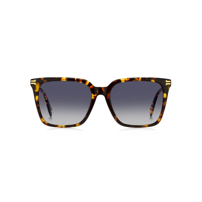 Óculos de Sol Marc Jacobs MJ 1094/S 086 55GB S Acetato Marrom Mesclado com lentes na cor Cinza Degradê 2