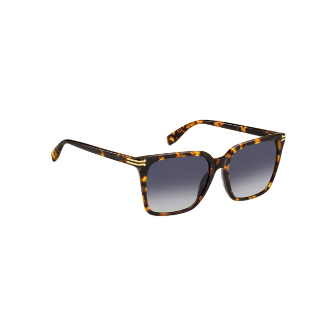 Óculos de Sol Marc Jacobs MJ 1094/S 086 55GB S Acetato Marrom Mesclado com lentes na cor Cinza Degradê 3