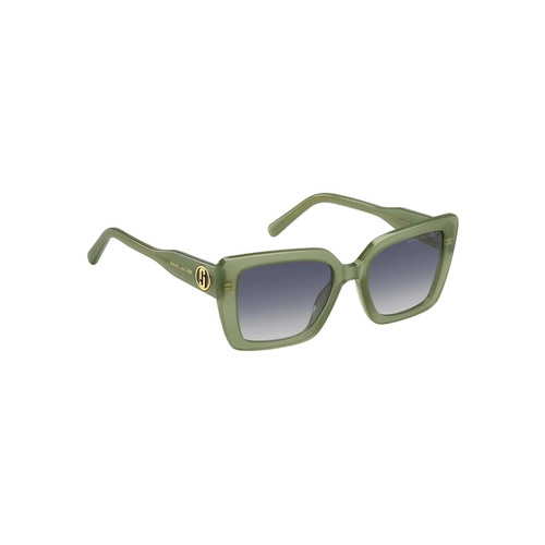 Óculos de Sol Marc Jacobs MARC 733/S 1ED 52GB S Acetato Verde com lentes na cor Cinza e Azul Degradê