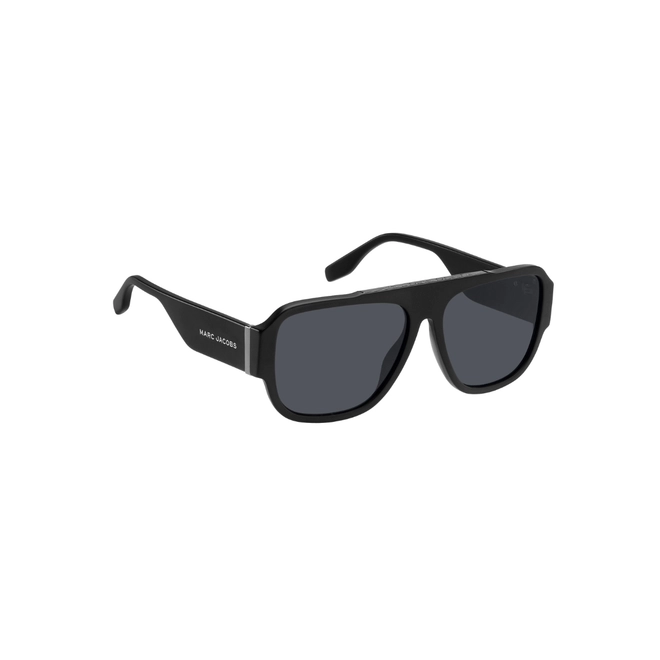 Óculos de Sol Marc Jacobs MARC 756/S 003 57IR S Acetato Preto Fosco com lentes na cor Cinza 3