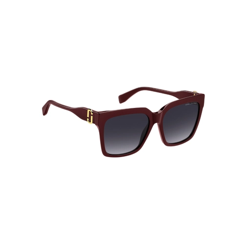 Óculos de Sol Marc Jacobs MARC 764/S LHF 579O S Acetato Bordô com lentes na Cinza Escuro Degradê