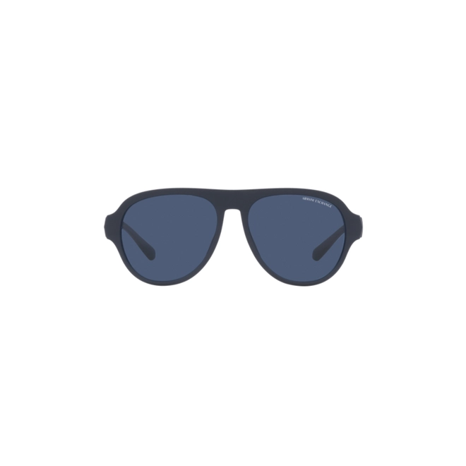 Óculos de Sol Armani Exchange 0AX4126SU 81818058 Acetato Azul com lentes na cor Azul 2