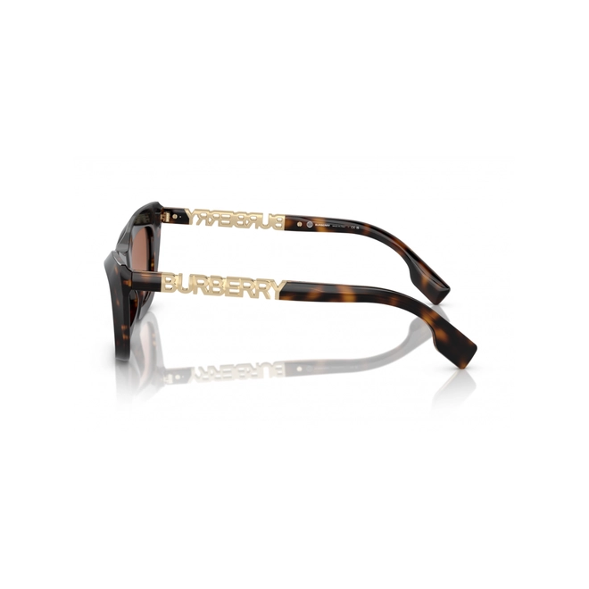 Óculos de Sol Burberry 0BE4409 30021351 Acetato Marrom Mesclado com lentes na cor Marrom Degradê 3
