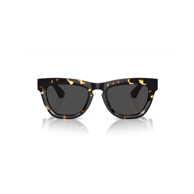 Óculos de Sol Burberry 0BE4415U 41068752 Acetato Marrom Mesclado com lentes na cor Fumê 2