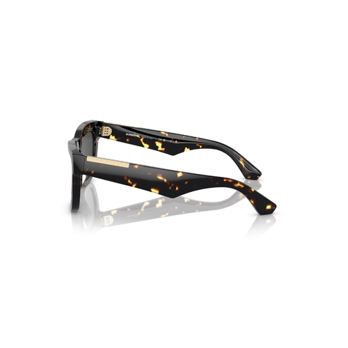 Óculos de Sol Burberry 0BE4415U 41068752 Acetato Marrom Mesclado com lentes na cor Fumê