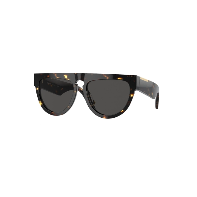 Óculos de Sol Burberry 0BE4416U 41068759 Acetato Marrom Mesclado com lentes na cor Fumê 1