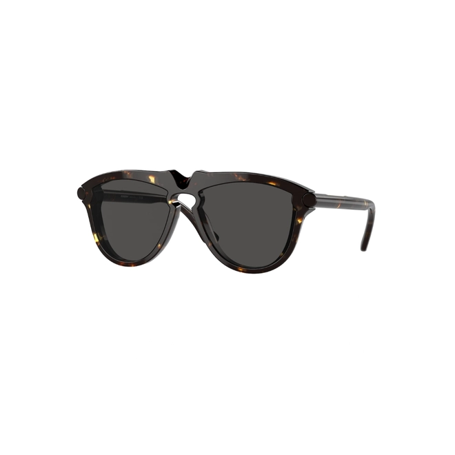 Óculos de Sol Burberry 0BE4417U 41068758 Acetato Marrom Mesclado com lentes na cor Fumê 1