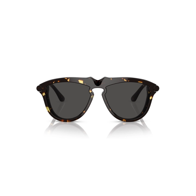 Óculos de Sol Burberry 0BE4417U 41068758 Acetato Marrom Mesclado com lentes na cor Fumê 2