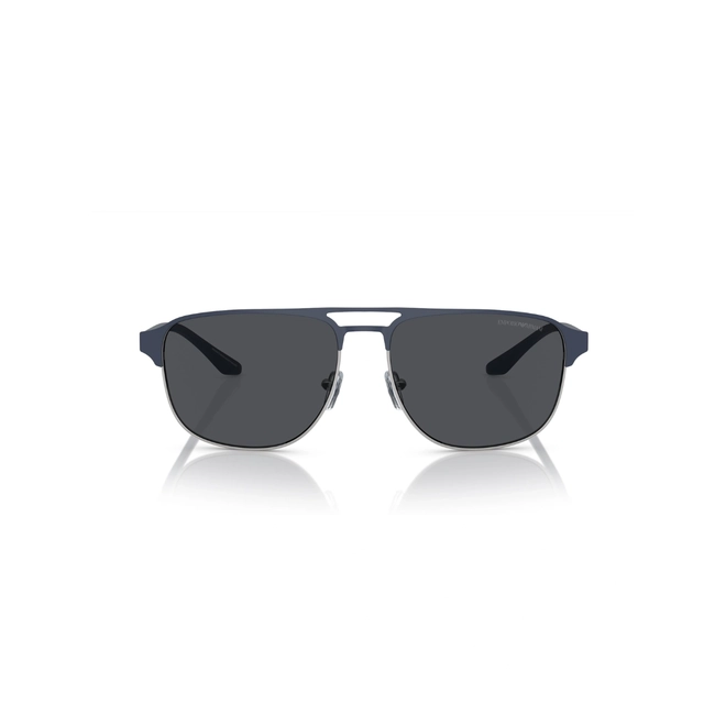 Óculos de Sol Emporio Armani 0EA2144 33688760 Acetato Azul com lentes na cor Cinza 2
