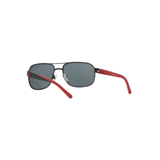 Óculos de Sol Polo Ralph Lauren 0PH3093 92778162 Metal Preto com lentes na cor Cinza Polarizado 5