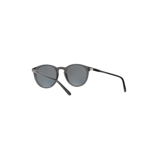 Óculos de Sol Polo Ralph Lauren 0PH4110 55366G50 Acetato Preto Brilhante com lentes na cor Cinza 5