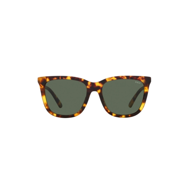 Óculos de Sol Polo Ralph Lauren 0PH4201U 60787155 Acetato Marrom Mesclado com lentes na cor Verde 2