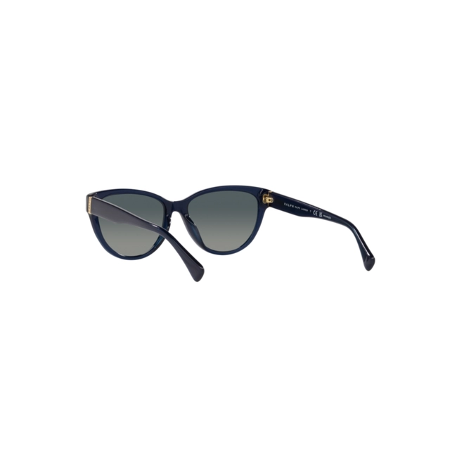 Óculos de Sol Ralph 0RA5299U 60594U56 Acetato Azul com lentes na cor Azul Degradê Polarizado 5