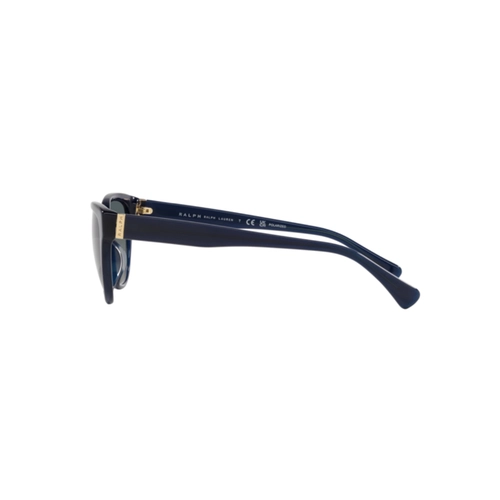 Óculos de Sol Ralph 0RA5299U 60594U56 Acetato Azul com lentes na cor Azul Degradê Polarizado