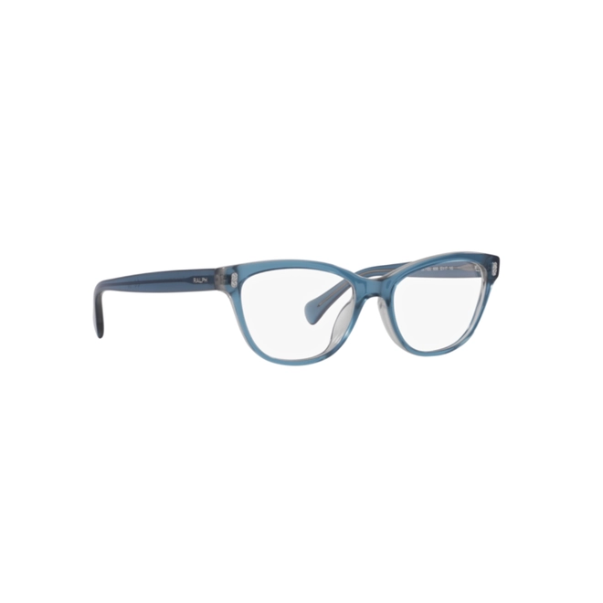 Óculos de Grau Ralph 0RA7152U 6068 54 Acetato Azul 3
