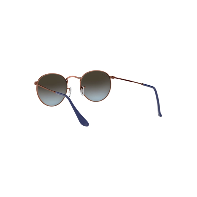 Óculos de Sol Ray-Ban 0RB3447 90039647 Metal Bronze com lentes na cor Azul Degradê 5