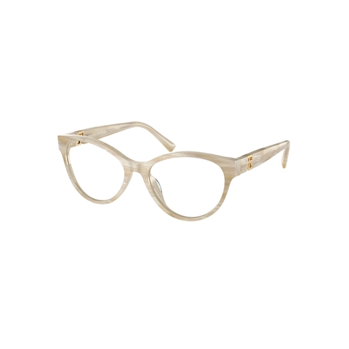 Óculos de Grau Ralph Lauren 0RL6238U 6107 54 Acetato Bege Mesclado