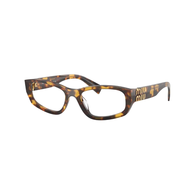 Óculos de Grau Miu Miu 0MU 04YV 14L1O154 Acetato Marrom Mesclado 1