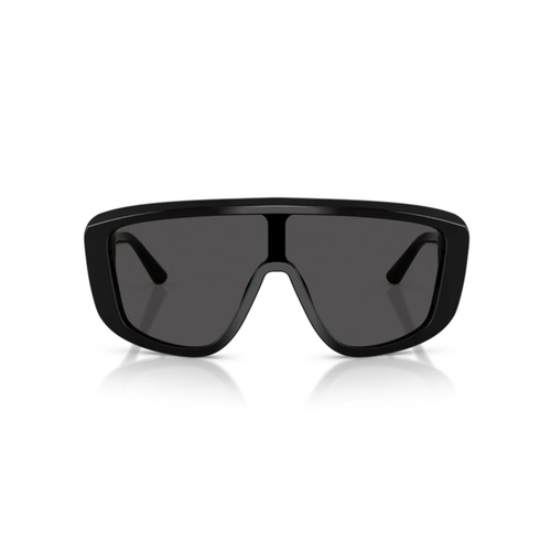 Óculos de Sol Dolce & Gabbana 0DG4520 501/8728 Acetato Preto com lentes na cor Cinza