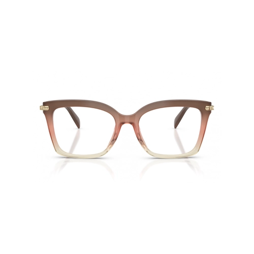 Óculos de Grau Michael Kors 0MK4166U 4035 55 Acetato Rosa Mesclado