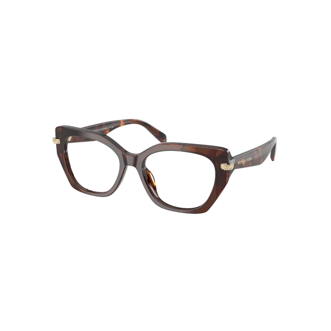 Óculos de Grau Michael Kors 0MK4167U 4031 53 Acetato Marrom Mesclado 1