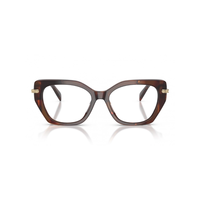 Óculos de Grau Michael Kors 0MK4167U 4031 53 Acetato Marrom Mesclado 2
