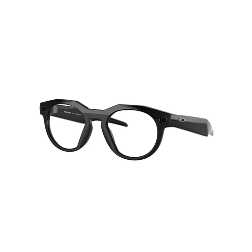 Óculos de Grau Oakley Meta HSTN 0OW8002 80020751 Acetato Preto Brilhante