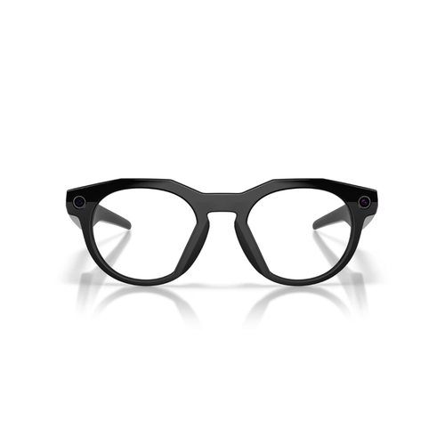 Óculos de Grau Oakley Meta HSTN 0OW8002 80020751 Acetato Preto Brilhante