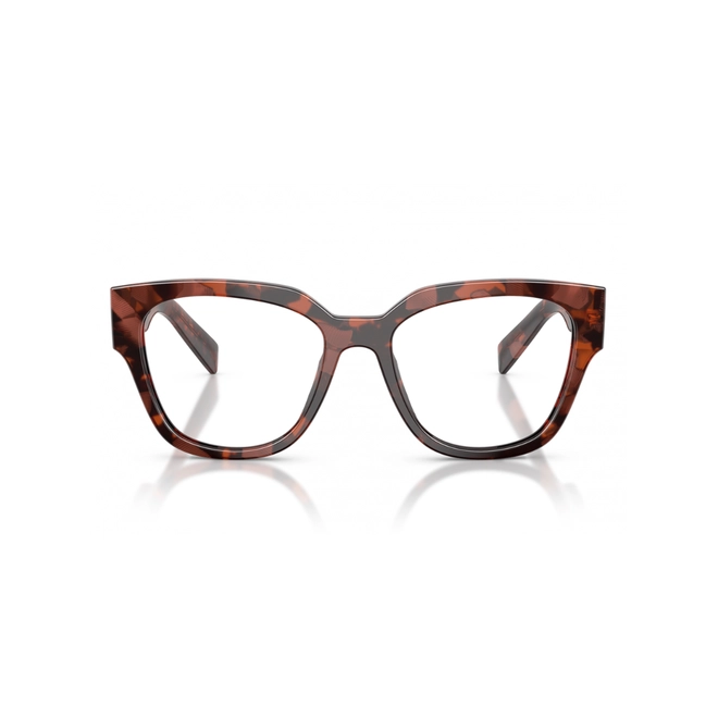 Óculos de Grau Prada 0PR C06V 23F1O154 Acetato Marrom Mesclado 2