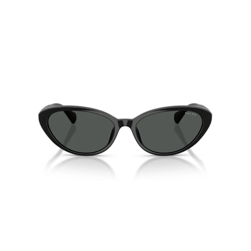 Óculos de Sol Ralph 0RA5338U 50018756 Acetato Preto com lentes na cor Cinza
