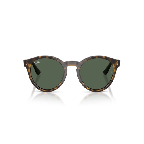 Óculos de Sol Ray-Ban Reverse 0RBR0505S 6790VR52 Acetato Marrom Mesclado com lentes na cor Verde