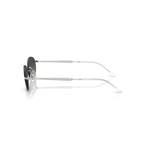 Óculos de Sol Ray-Ban 0RB3767 003/1154 Metal Prata com lentes na cor Cinza Degradê
