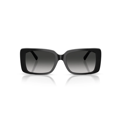 Óculos de Sol Tiffany 0TF4249 80013C55 Acetato Preto com lentes na cor Cinza Degradê