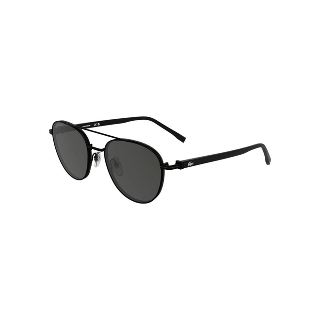 Óculos de Sol Lacoste L271S 002 54 Metal Preto com lentes na cor Fumê 1
