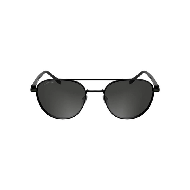 Óculos de Sol Lacoste L271S 002 54 Metal Preto com lentes na cor Fumê 2