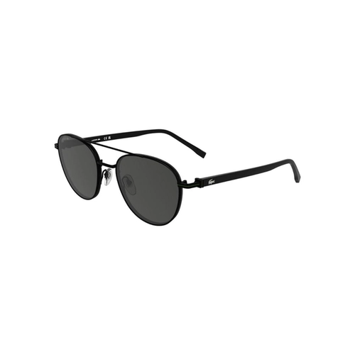 Óculos de Sol Lacoste L271S 002 54 Metal Preto com lentes na cor Fumê