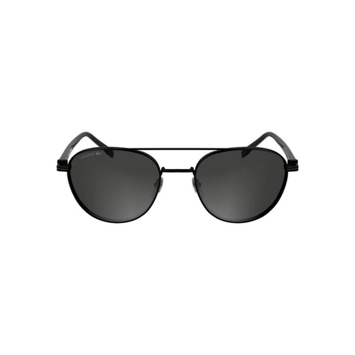 Óculos de Sol Lacoste L271S 002 54 Metal Preto com lentes na cor Fumê