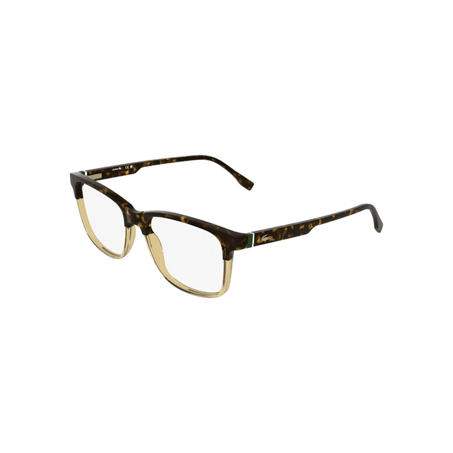 Óculos de Grau Lacoste L4002 217 54 Acetato Marrom Mesclado 1