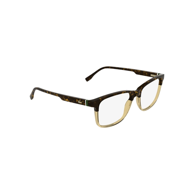 Óculos de Grau Lacoste L4002 217 54 Acetato Marrom Mesclado 3